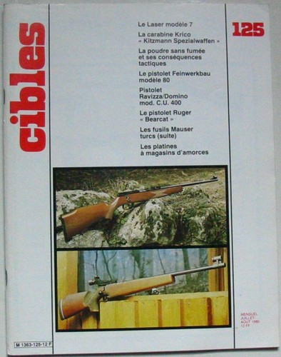 Revue cibles 125 07 08 - 07/08, 1980